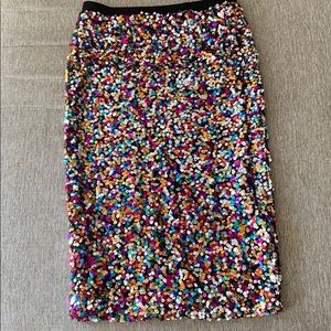 Sequin Pencil skirt